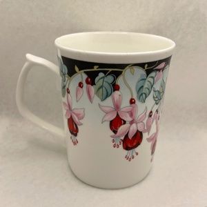 Vintage Fine Bone China Floral Tea/Coffee Mug | Made in 1940s England